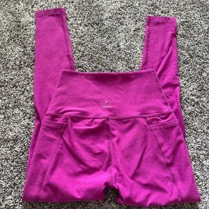 Beyond Yoga Magenta Leggings